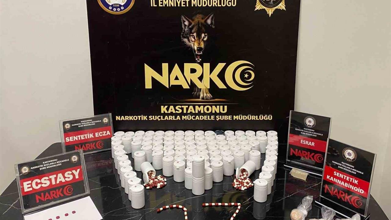 Kastamonu'da Uyuşturucu Operasyonu: 2 Tutuklama