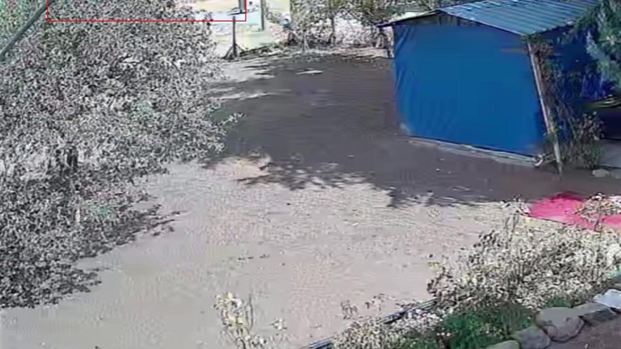 Ankara'da Göçük Anı Güvenlik Kamerasında Görüntülendi