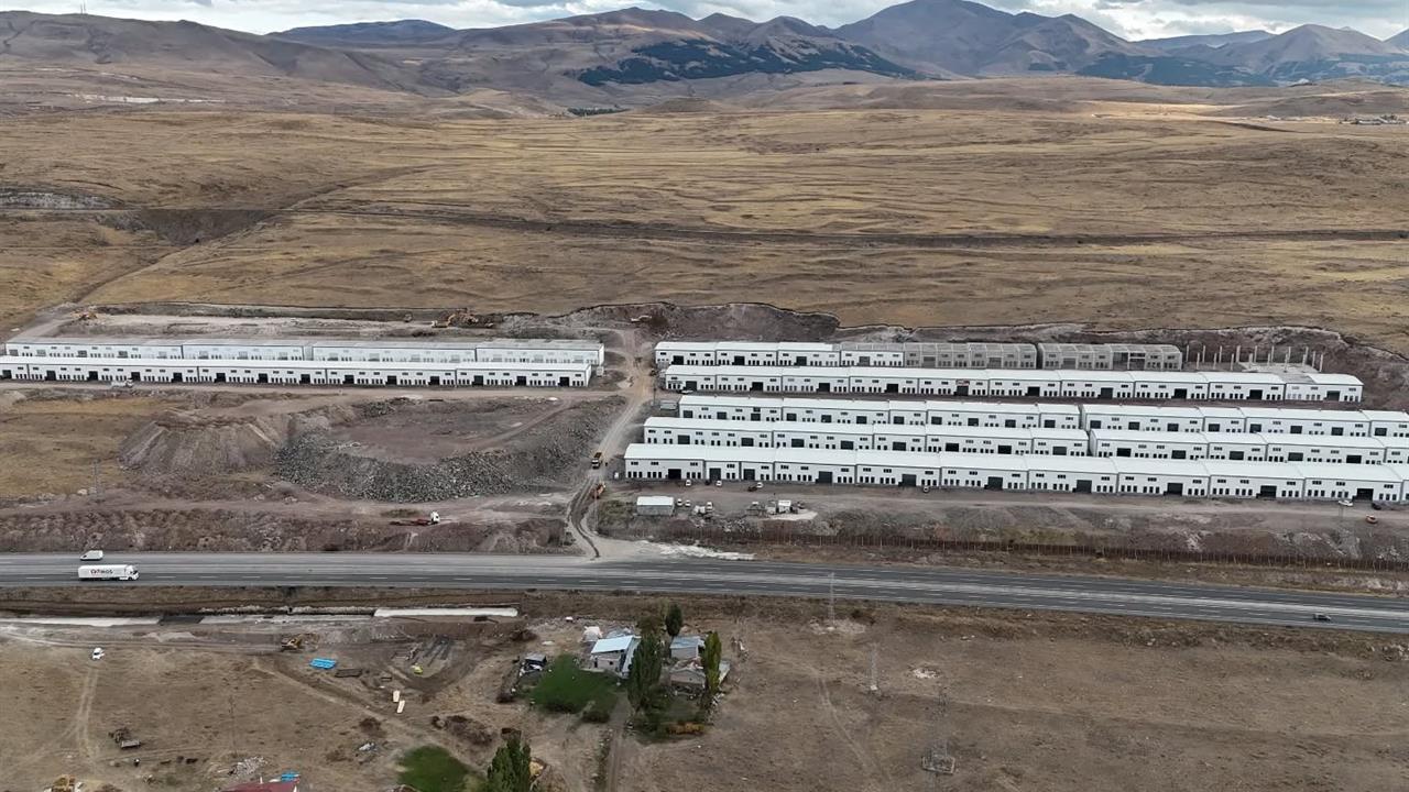 Erzurum Mobilyacılar Sitesi İnşaatında Son Durum