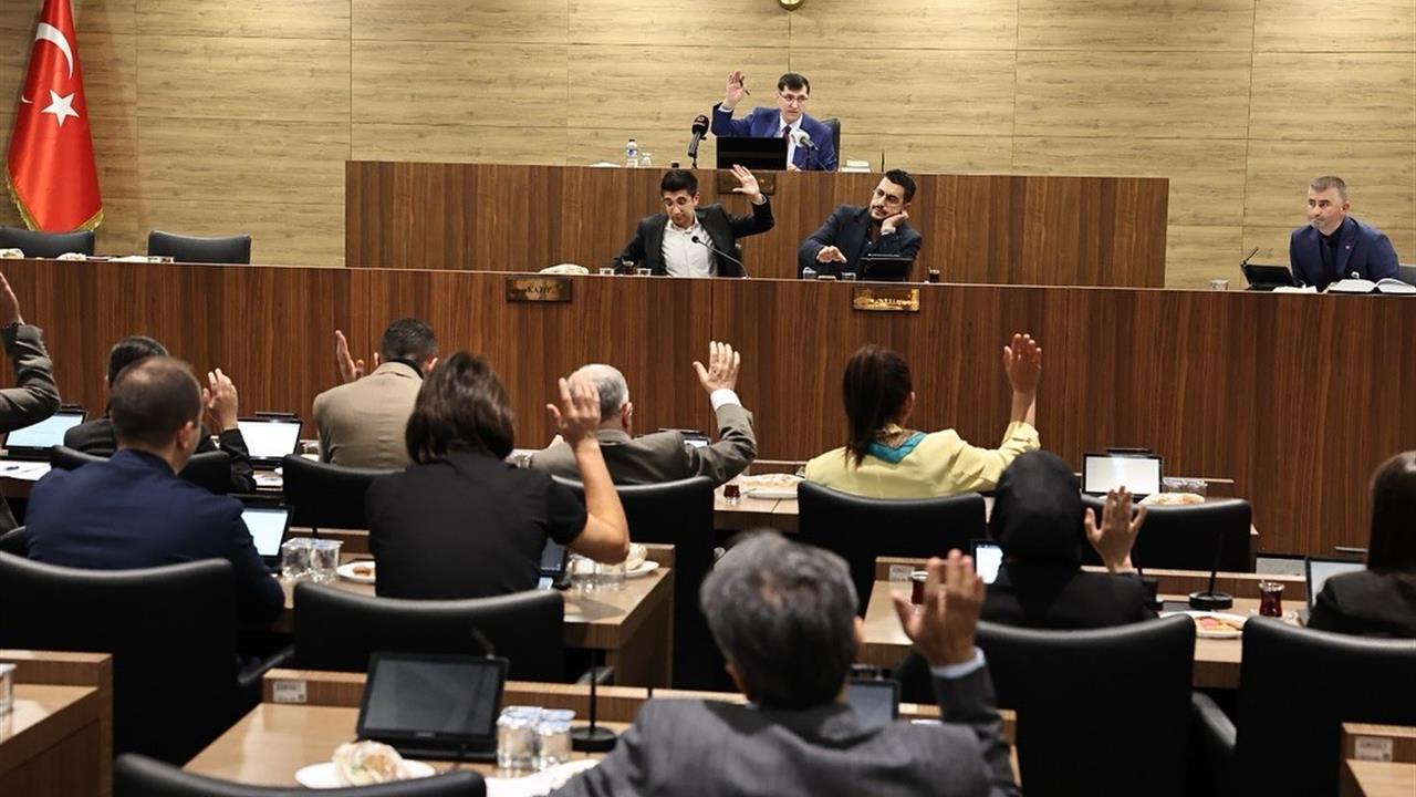 Kütahya'da Belediye Meclisi Ekim Toplantısı Yapıldı