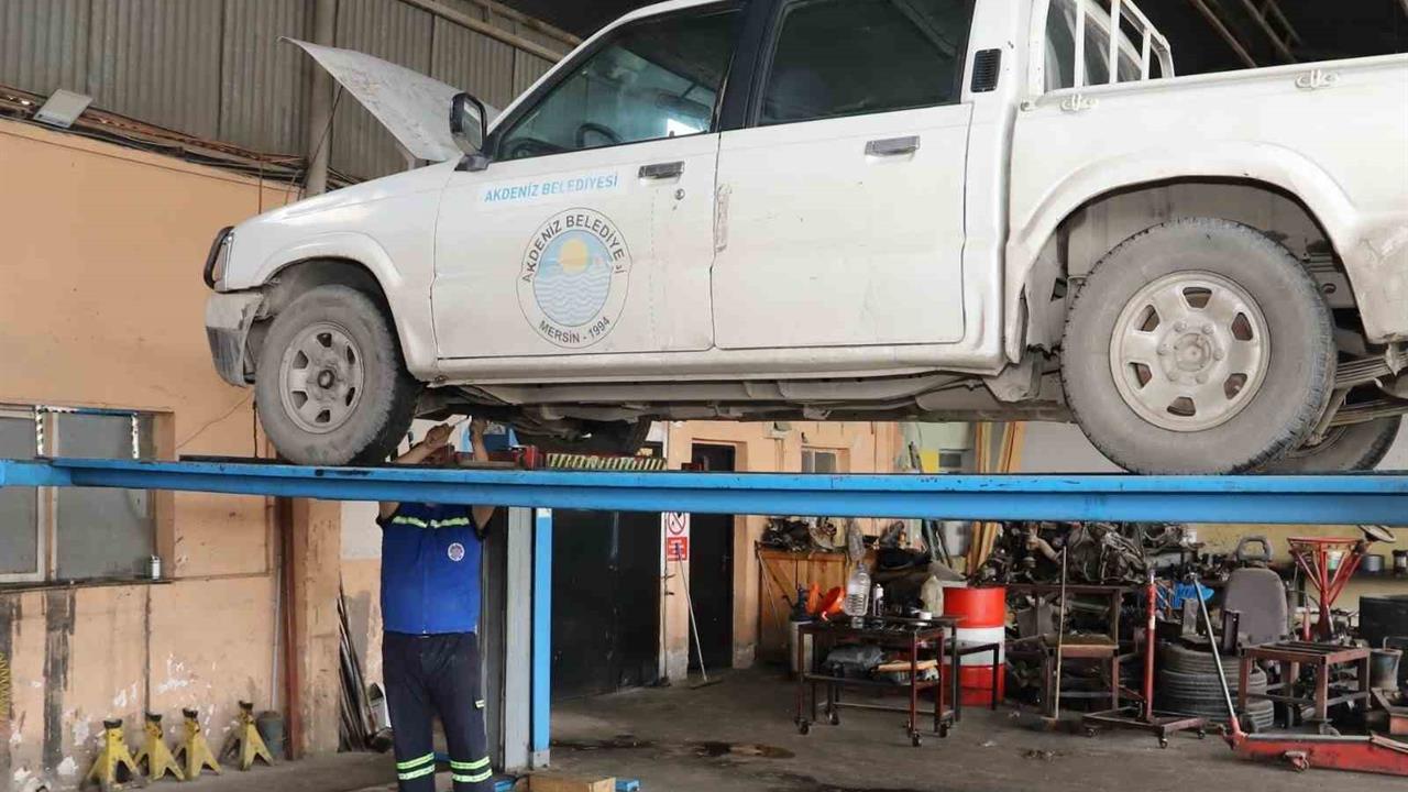 Akdeniz Belediyesi'nden Tasarruf ve Yenileme Çalışmaları