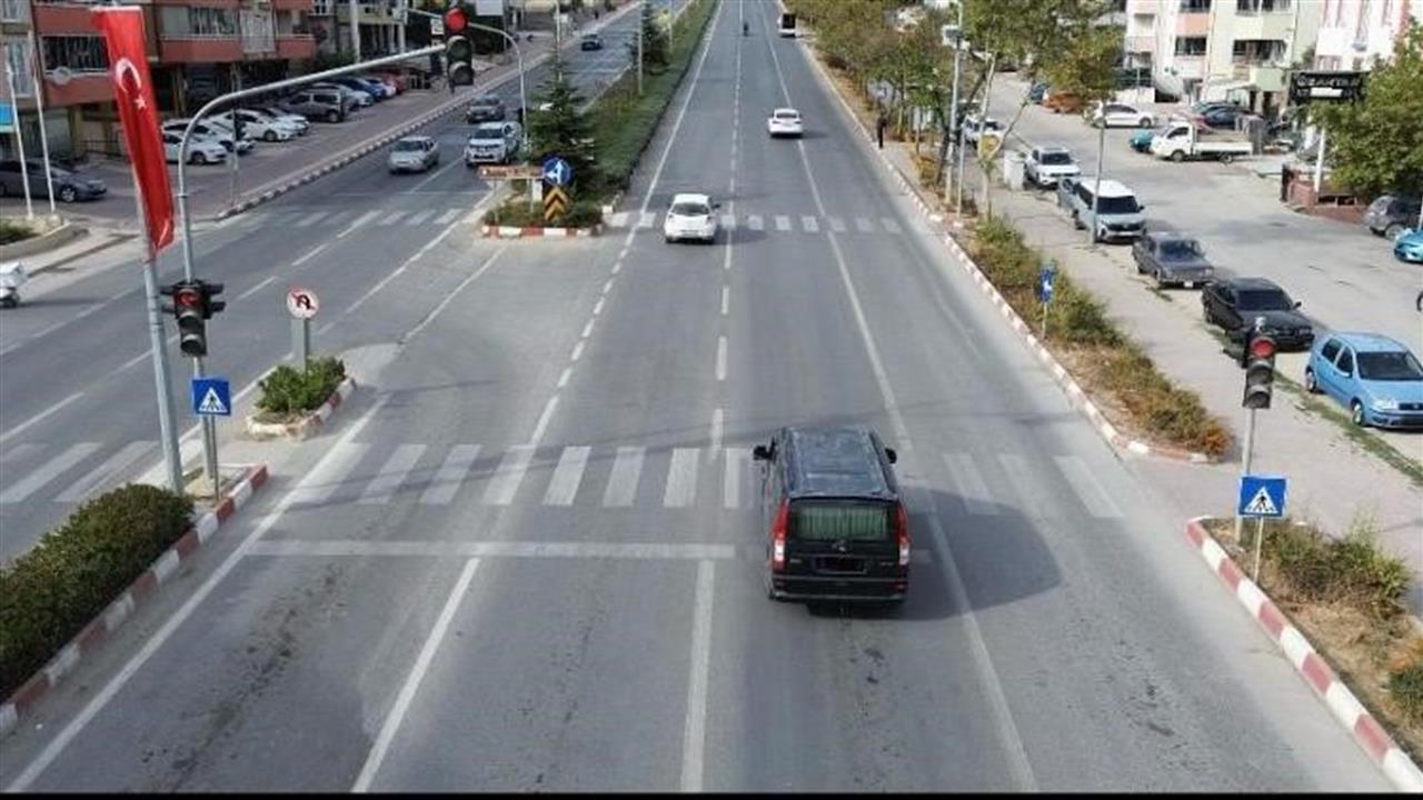 Bilecik'te Drone Destekli Trafik Denetimleri Başladı