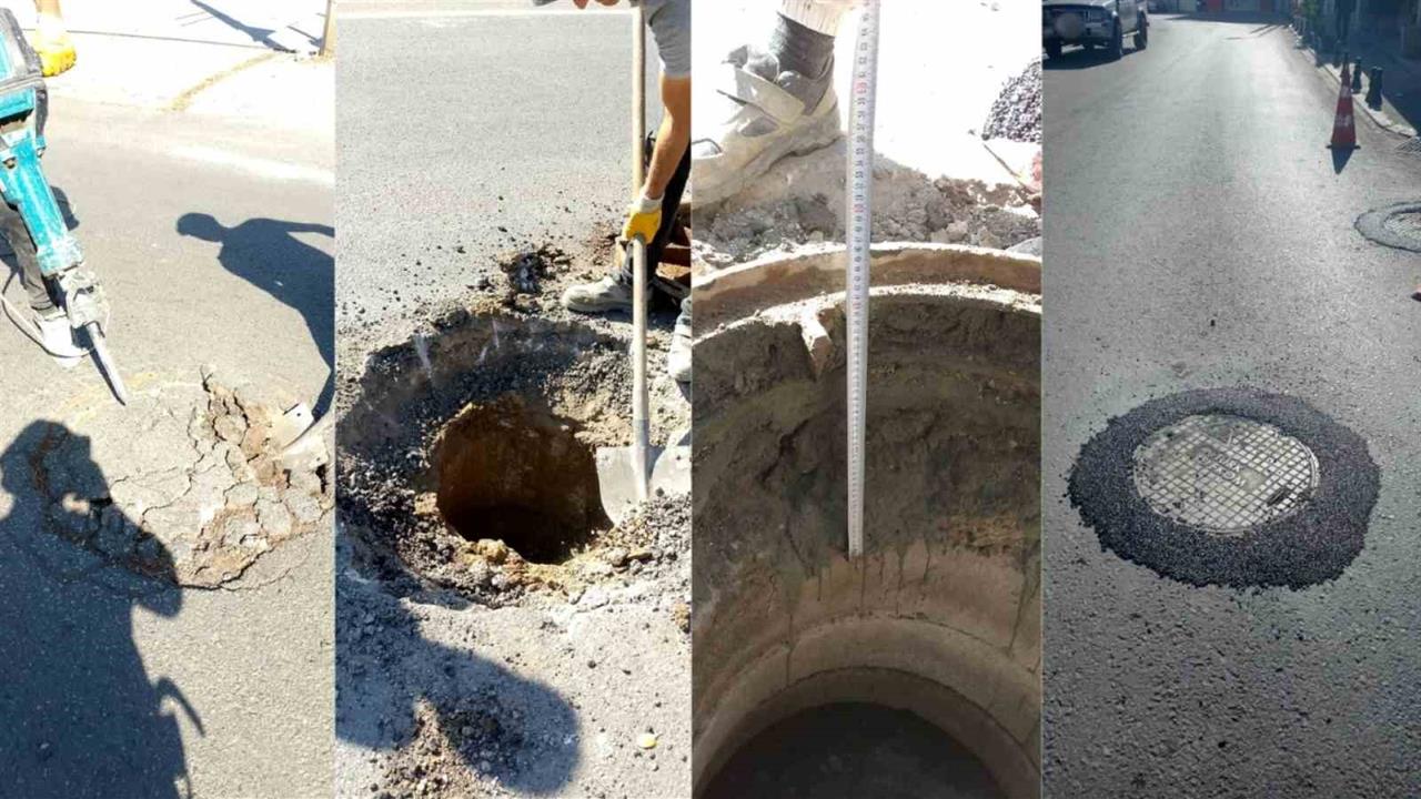 Bodrum'da Baca Yükseltme Çalışmaları Sürüyor