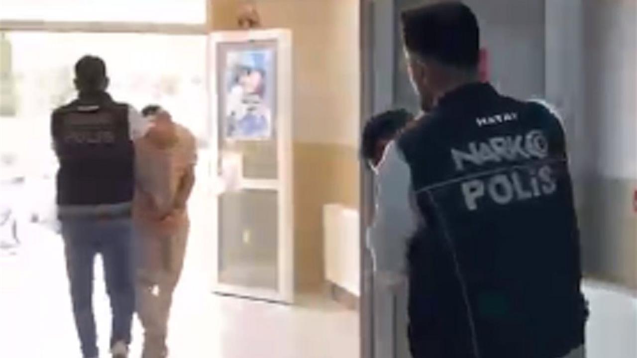 Hatay'da 1 Kilo 850 Gram Metamfetamin Ele Geçirildi