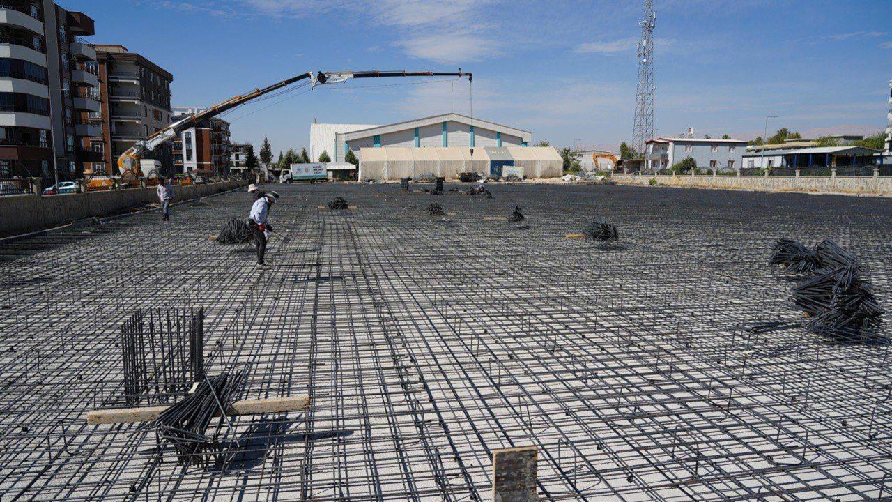 Adıyaman'da Ek Hizmet Binası İnşaatı Hızla İlerliyor