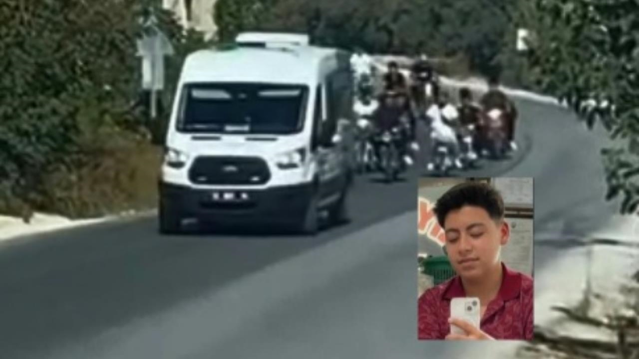 Mersin'de Motosiklet Kazasında Hayatını Kaybeden Gencin Cenazesi Motosiklet Konvoyu İle Uğurlandı