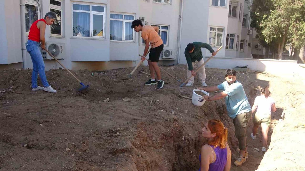 Mersin'de Balina İskeleti Kazısı Başladı: Öğrenciler Katılıyor