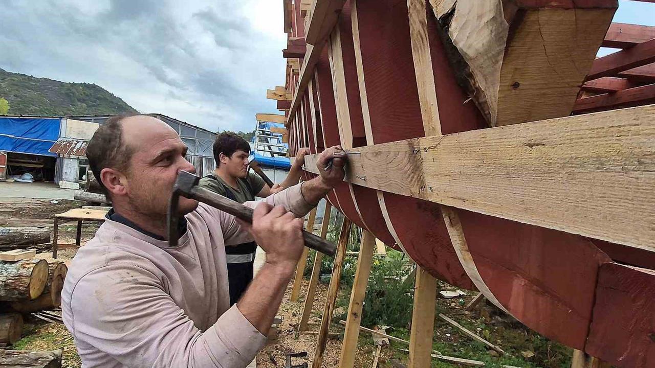 Kurucaşile’de Film İçin Üretilen Ahşap Filikalar