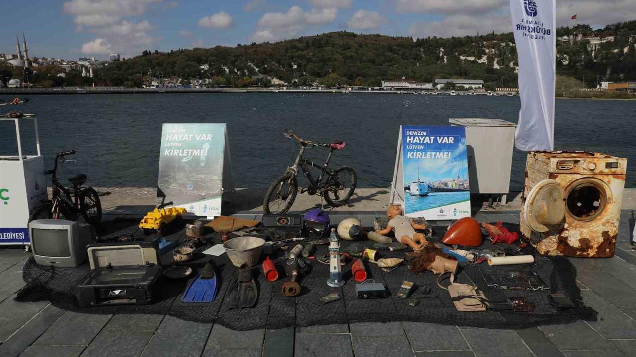 Bursa'da Denizden Çıkan Atıklar Şaşırttı