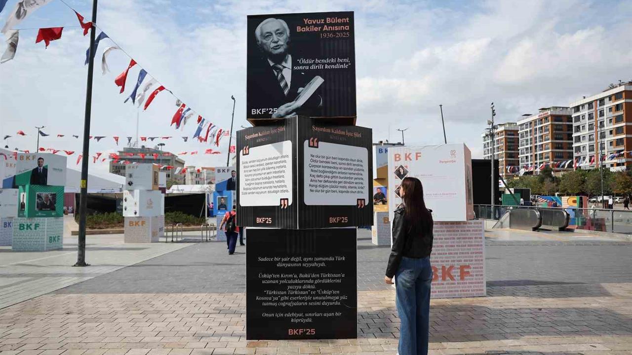 Bağcılar Kitap Fuarı’nda Yavuz Bülent Bakiler Anılıyor