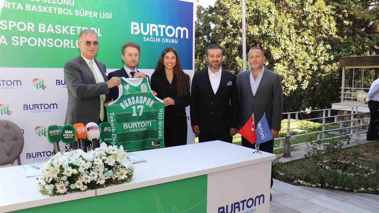BURTOM, Bursaspor Basketbol Takımı'na Destek Verdi