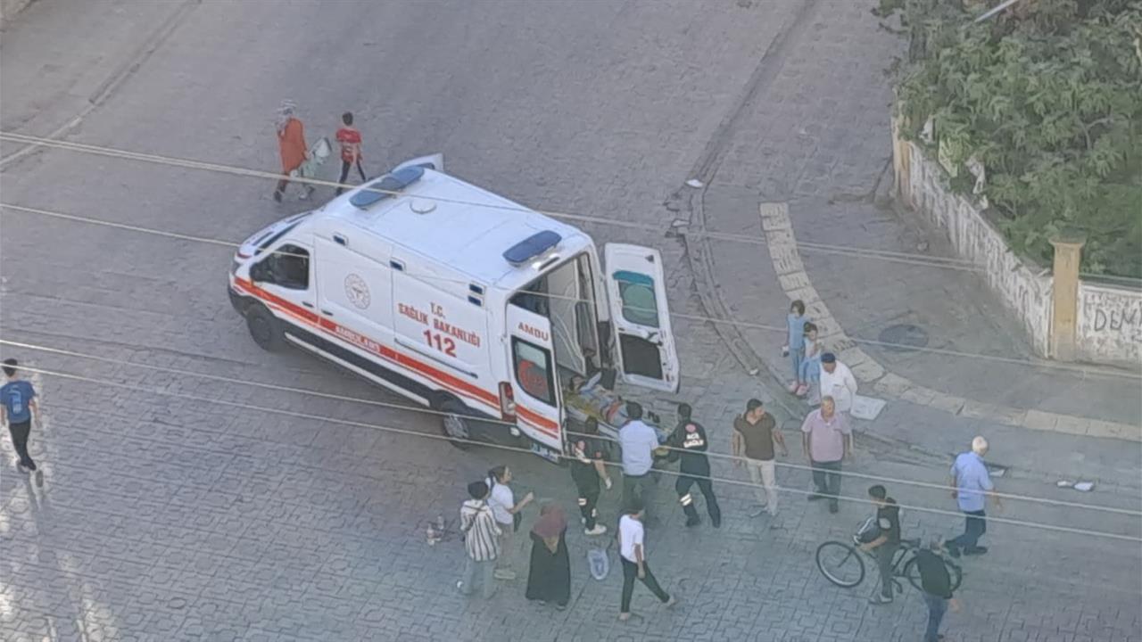 Diyarbakır'da Motokurye Düşerek Yaralandı