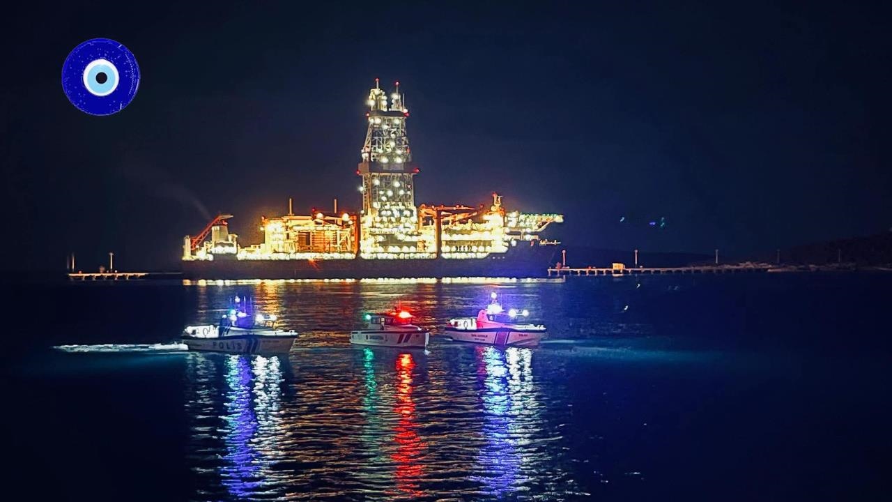 Ülkemizin 5'inci Sondaj Gemisi Mersin'imizde.