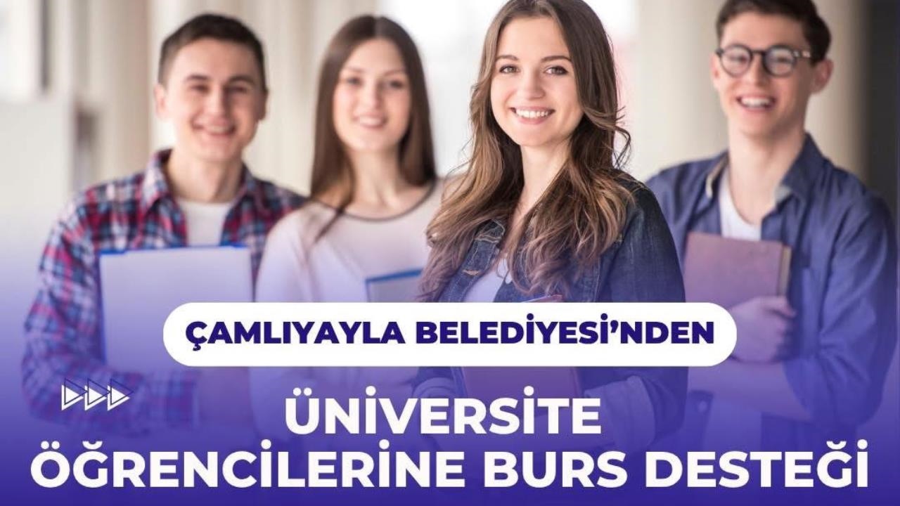 Çamlıyayla Belediyesi’nden Üniversite Öğrencilerine Burs Desteği