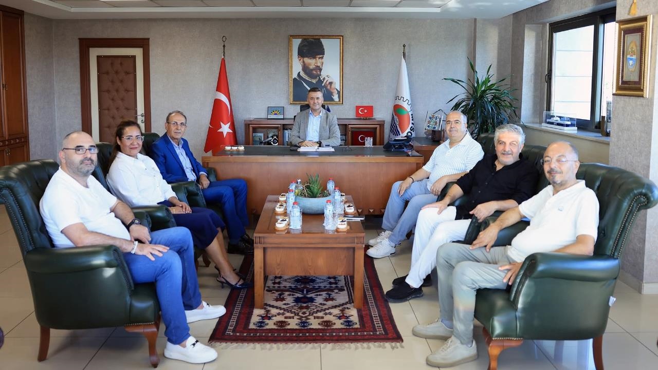 Mersin TSO Başkan Çakır, Başkan Orman İle Görüştü