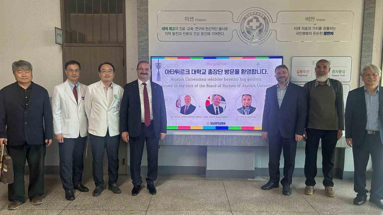 Atatürk Üniversitesinden Güney Kore'ye Stratejik Ziyaretler