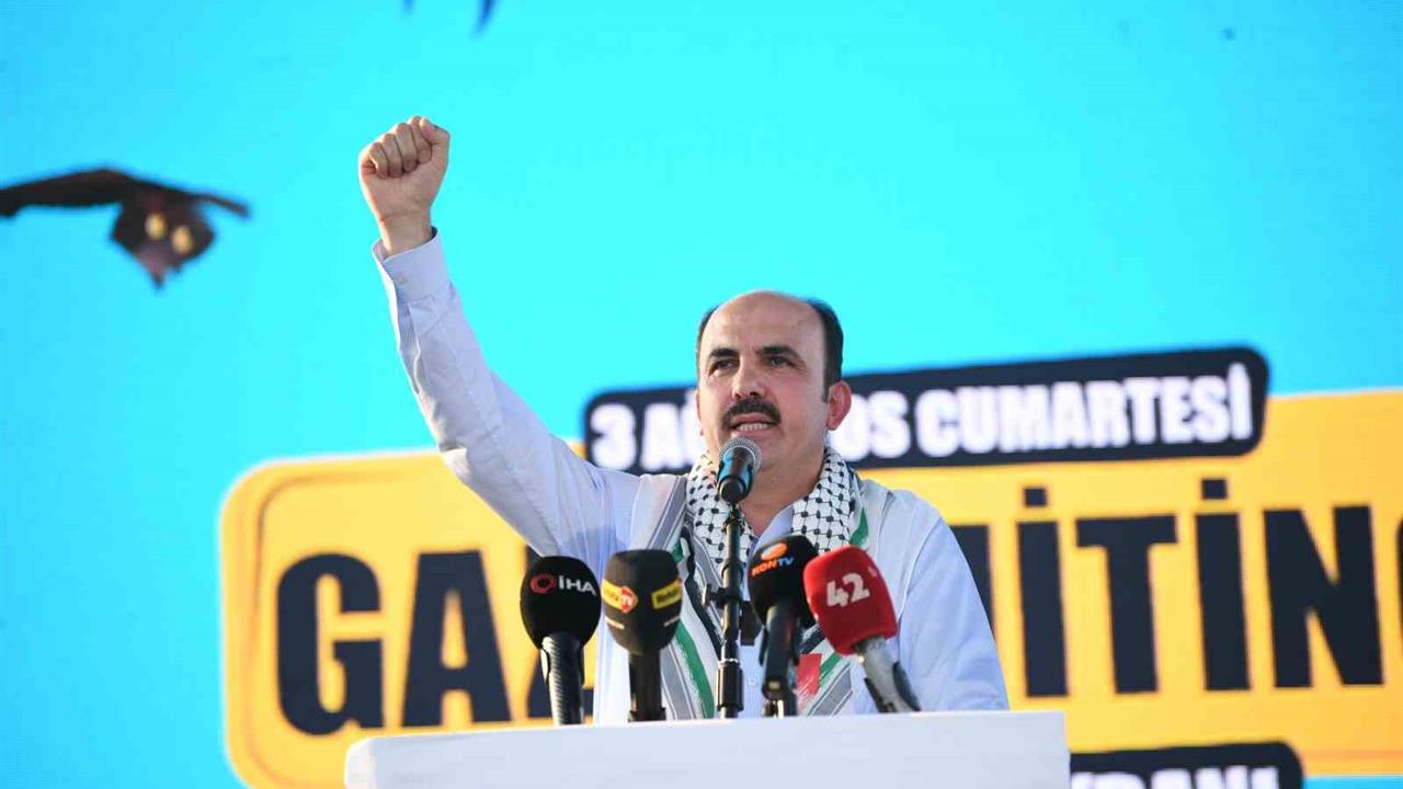 Başkan Altay'dan Gazze İçin Seferberlik Çağrısı