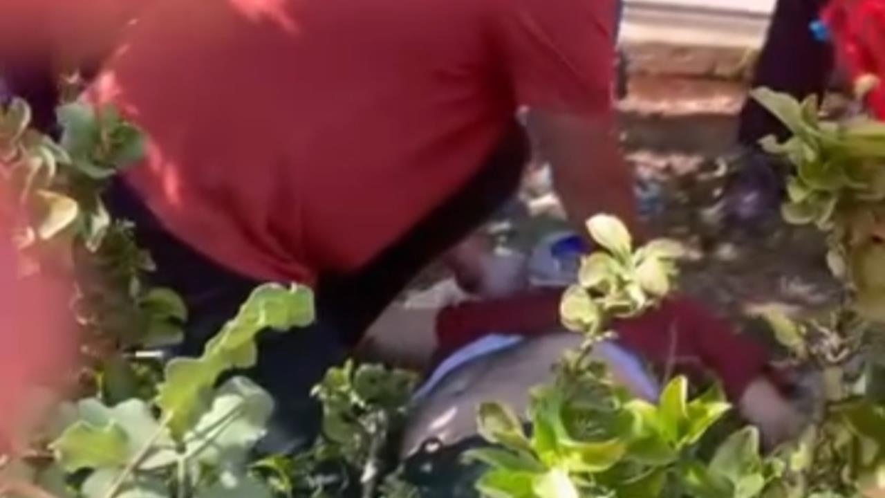 Mersin'de 7. Kattan Düşen Adam Ağır Yaralandı