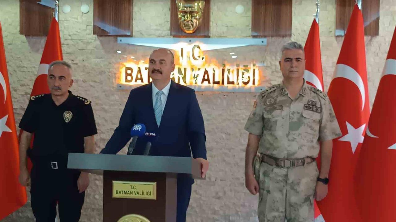 Batman'da Asayiş Olayları Yüzde 30 Azaldı