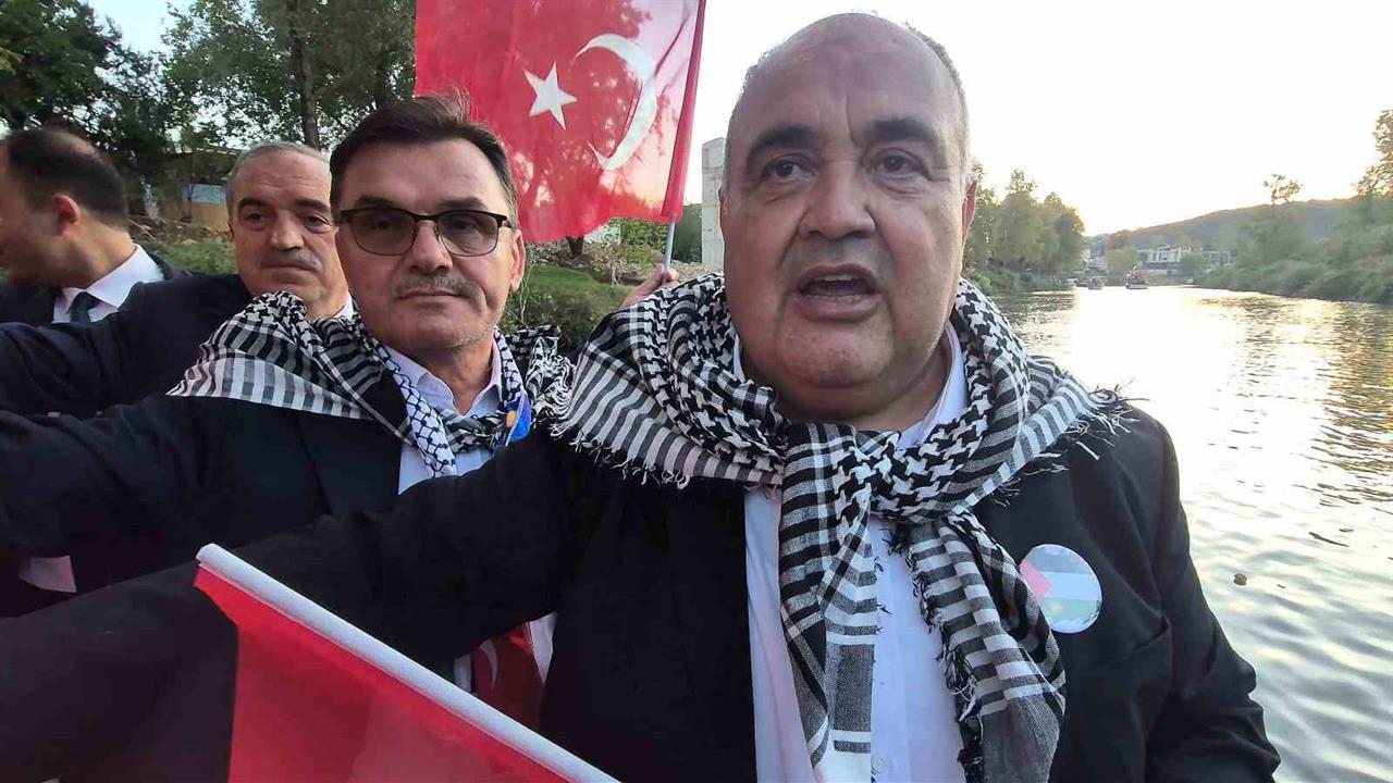 Bartın'da Sumud Filosu'na Destek Konvoyu Düzenlendi