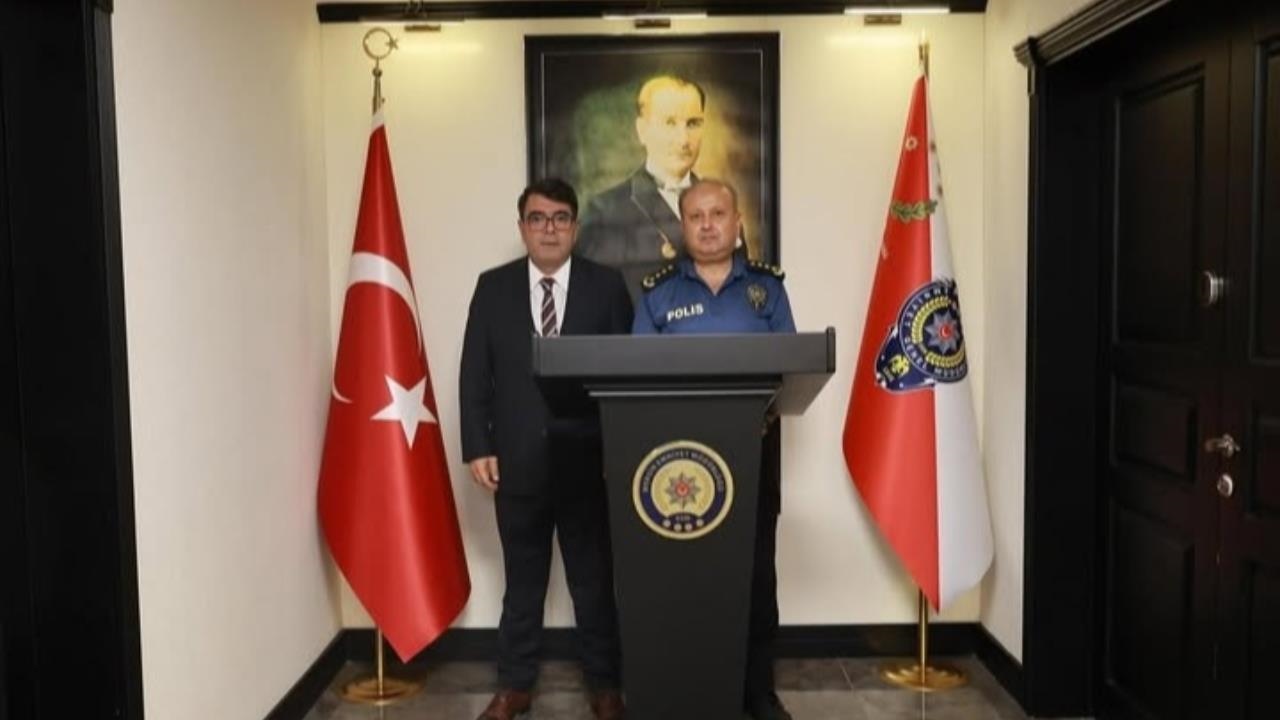 Pomen Müdürü Cilasın'dan Emniyet Müdürü Yılmaz'a Hayırlı Olsun Ziyareti