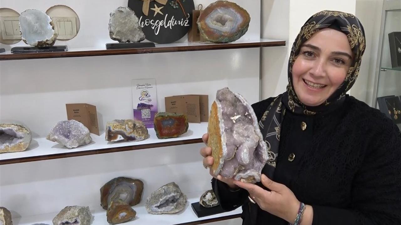 Yozgat'ta Kadın Girişimi Kooperatifi ile Taşlar Aksesuara Dönüşüyor