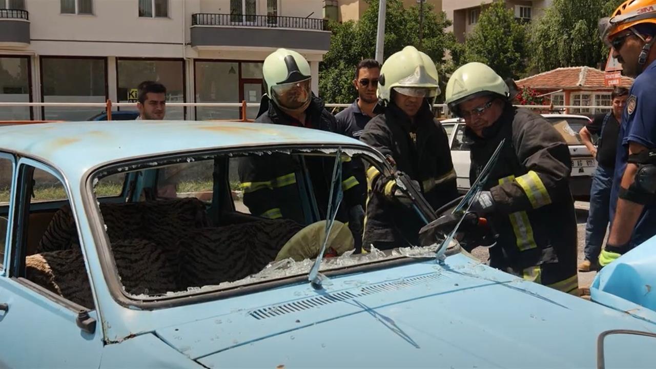 Emekli İtfaiyeciler Çankırı’da Göreve Döndü