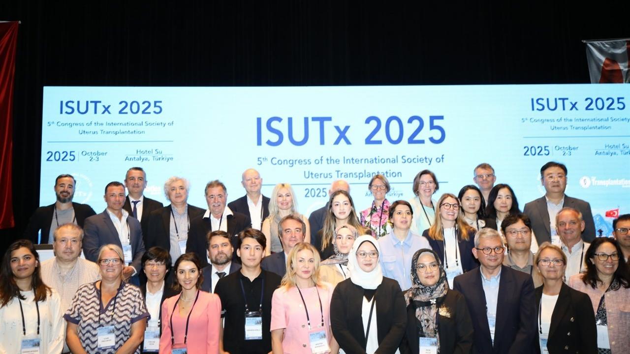 Antalya'da 5. Uluslararası Rahim Nakli Kongresi Tamamlandı