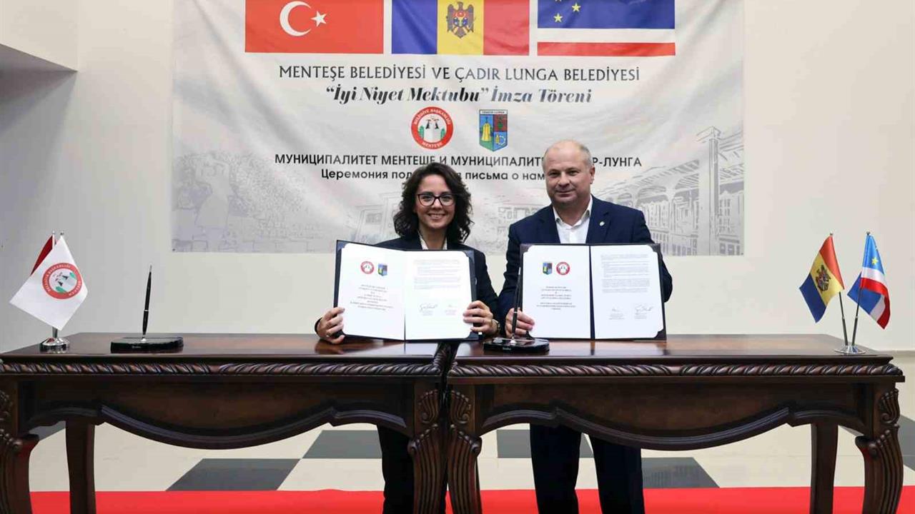 Menteşe ile Çadır Lunga Arasında Kültürel Dostluk Mektubu İmzalandı