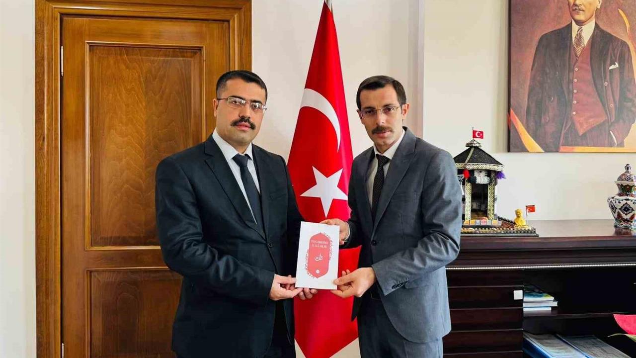 Kaymakam Polat'tan Din Görevlilerine Kutlama Ziyareti