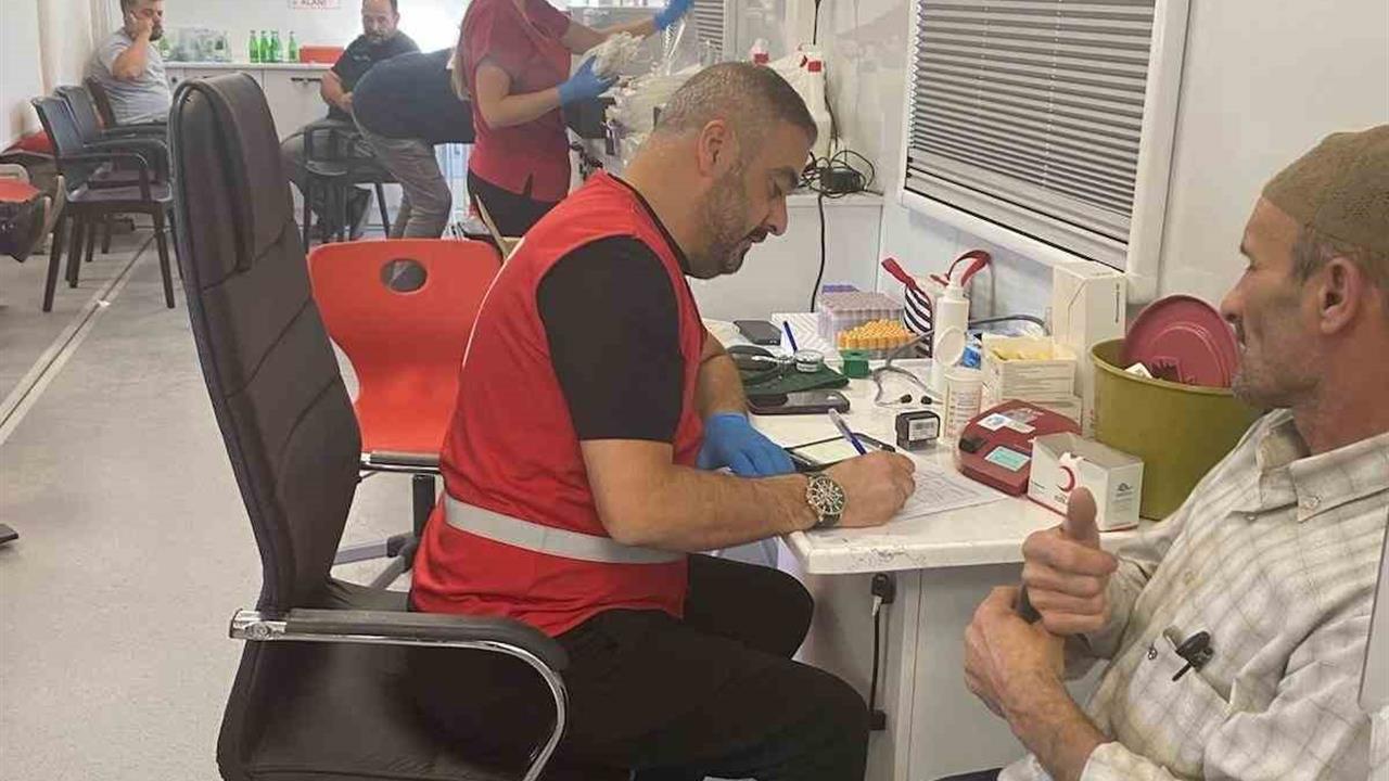 Karapınar'da 4 Günde 172 Ünite Kan Toplandı