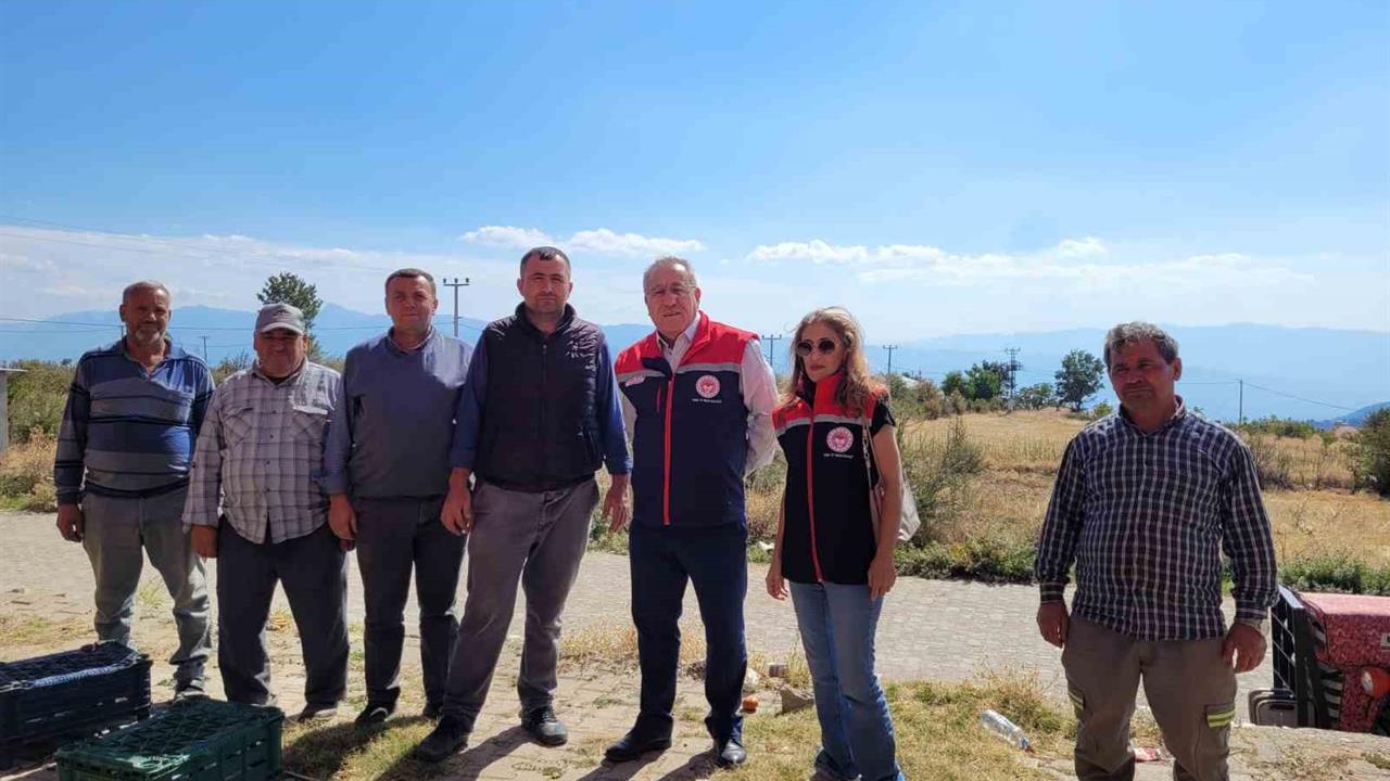 Buharkent’te Üreticilere Tarımsal Bilgilendirme Toplantısı Yapıldı