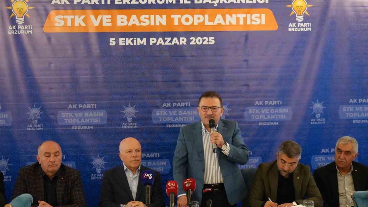 AK Parti Erzurum'da STK Buluşması Gerçekleştirdi