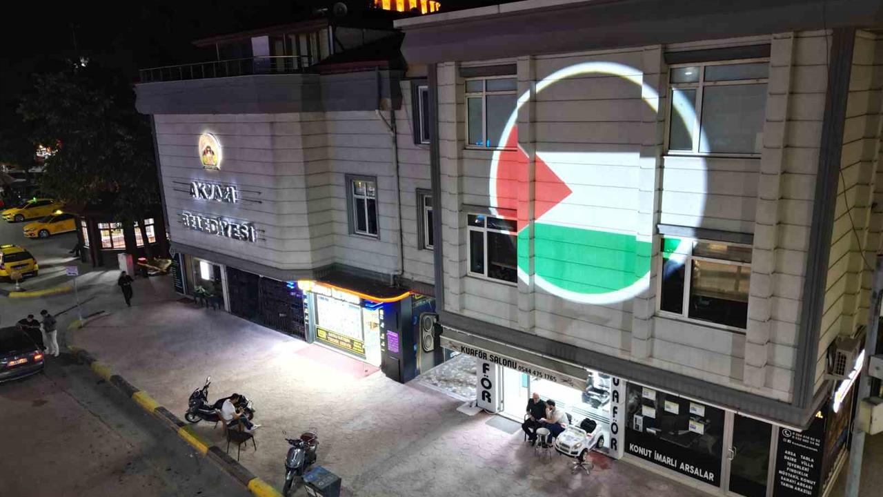 Akyazı'da Filistin İçin Birlik Mesajı Verildi