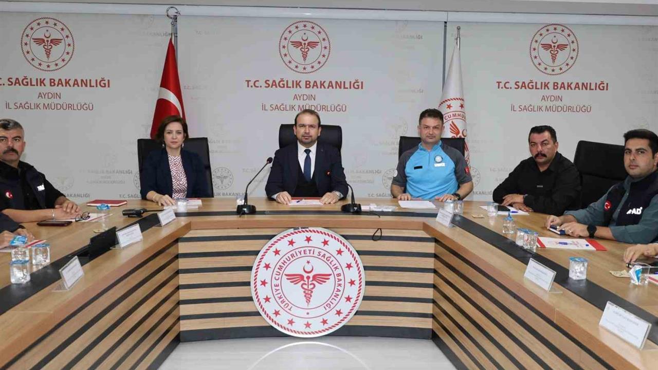 Aydın'da Sağlık Tatbikatı Hazırlıkları Başladı