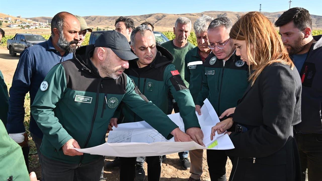 Demirözü’nde Arazi Toplulaştırma Çalışmaları Sürüyor