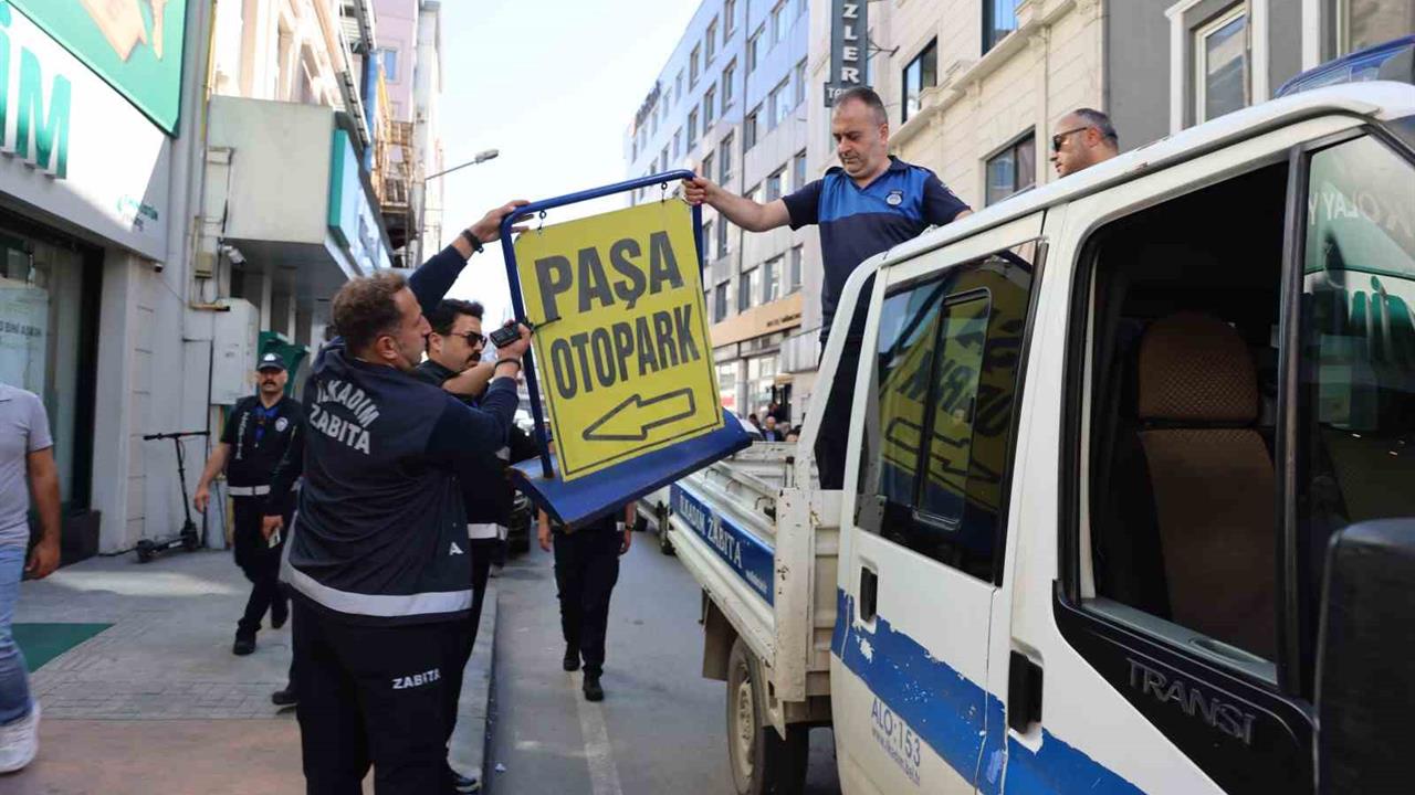 Samsun'da Kaldırım İşgaliyle Mücadele Devam Ediyor