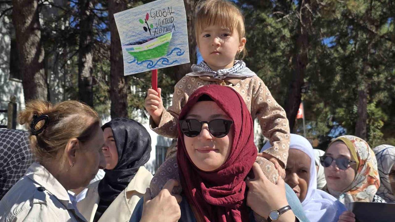 Yozgat'ta Gazze Zulmü İçin Sessiz Yürüyüş Düzenlendi
