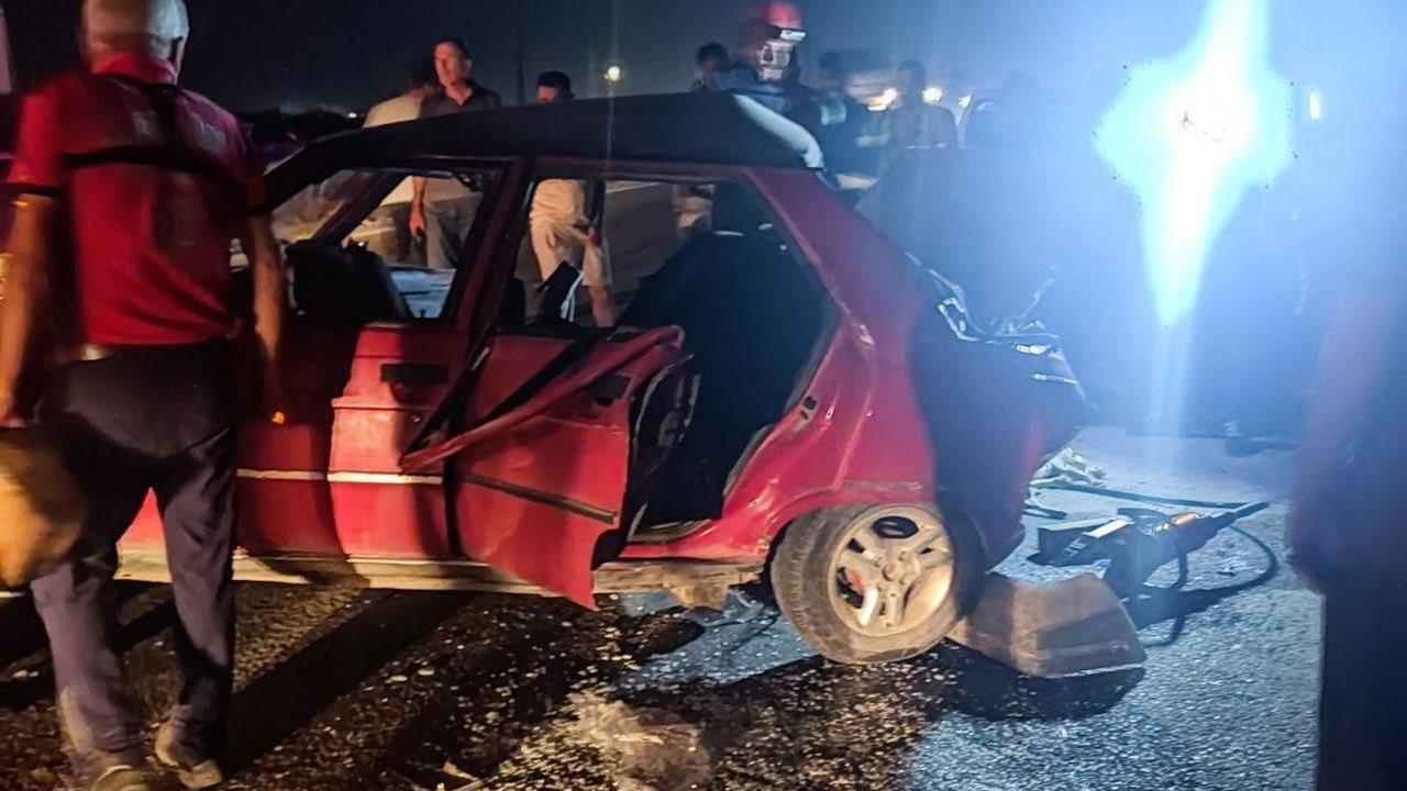Mersin'de Trafik Kazası: 1 Ölü, 4 Yaralı
