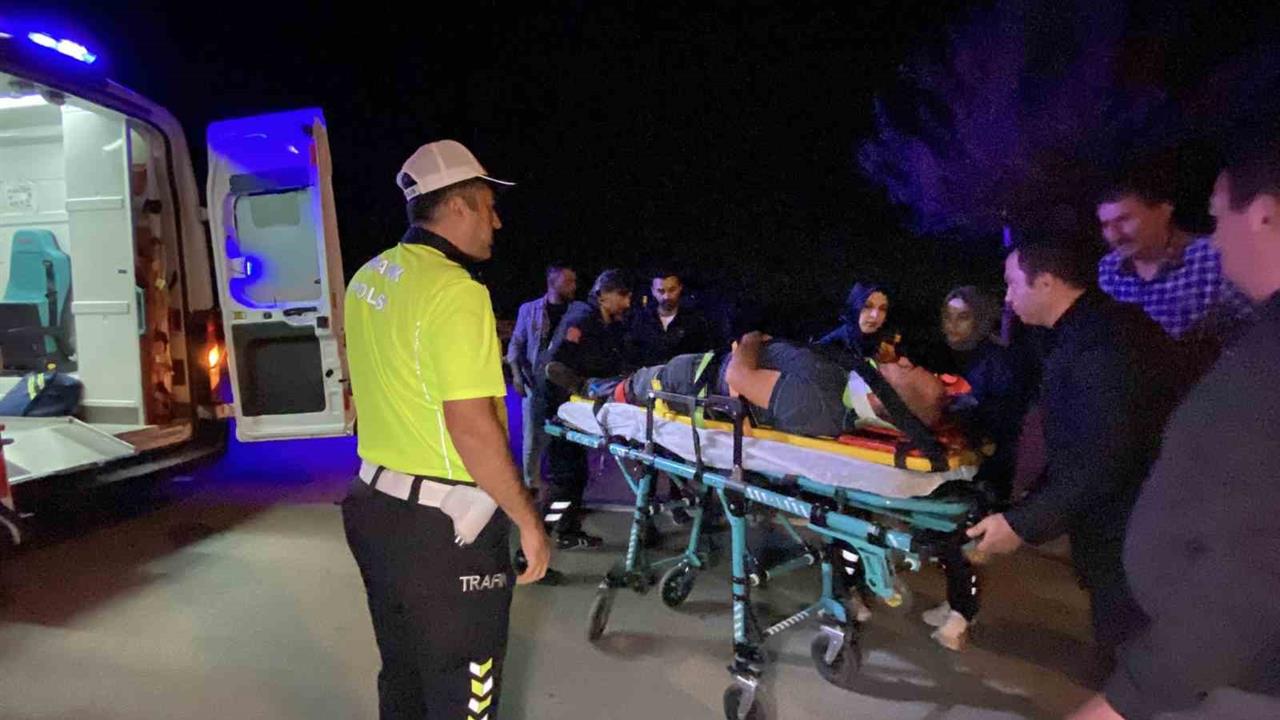 Çorum'da Motosiklet Kazası: 1 Yaralı