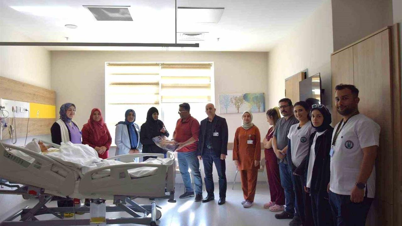 Bayburt'ta Yaşlı Hastalara Moral Ziyareti Yapıldı