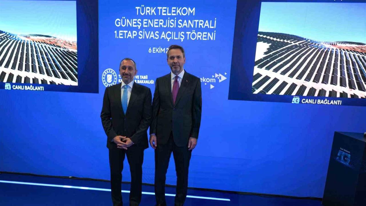 Türk Telekom Sivas'ta GES Yatırımı Açılışını 5G ile Gerçekleştirdi