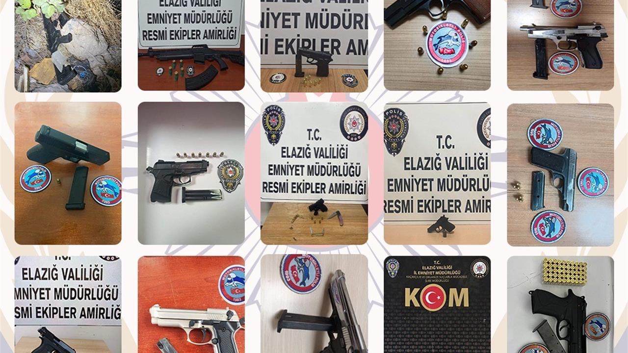 Elazığ'da Aranan 95 Şüpheli Yakalandı