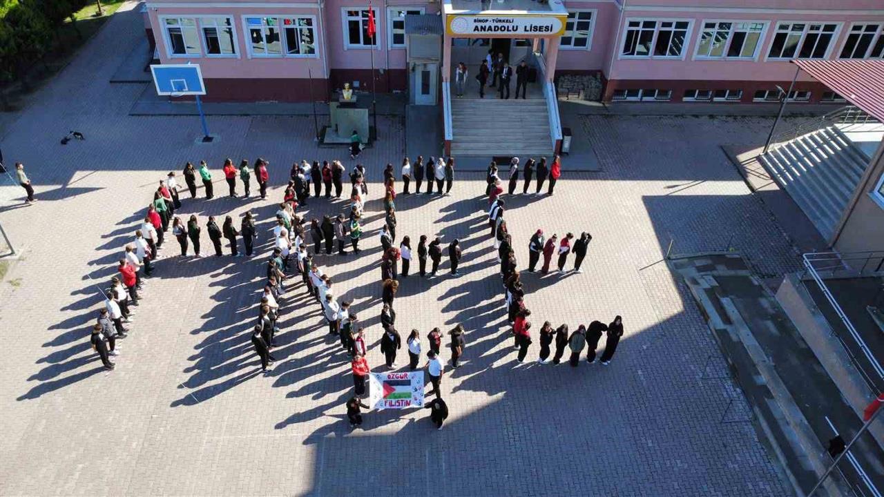 Türkeli'de Filistin Farkındalık Etkinliği Düzenlendi