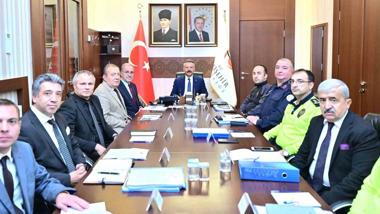 Eskişehir'de Trafik Güvenliği Toplantısı Yapıldı