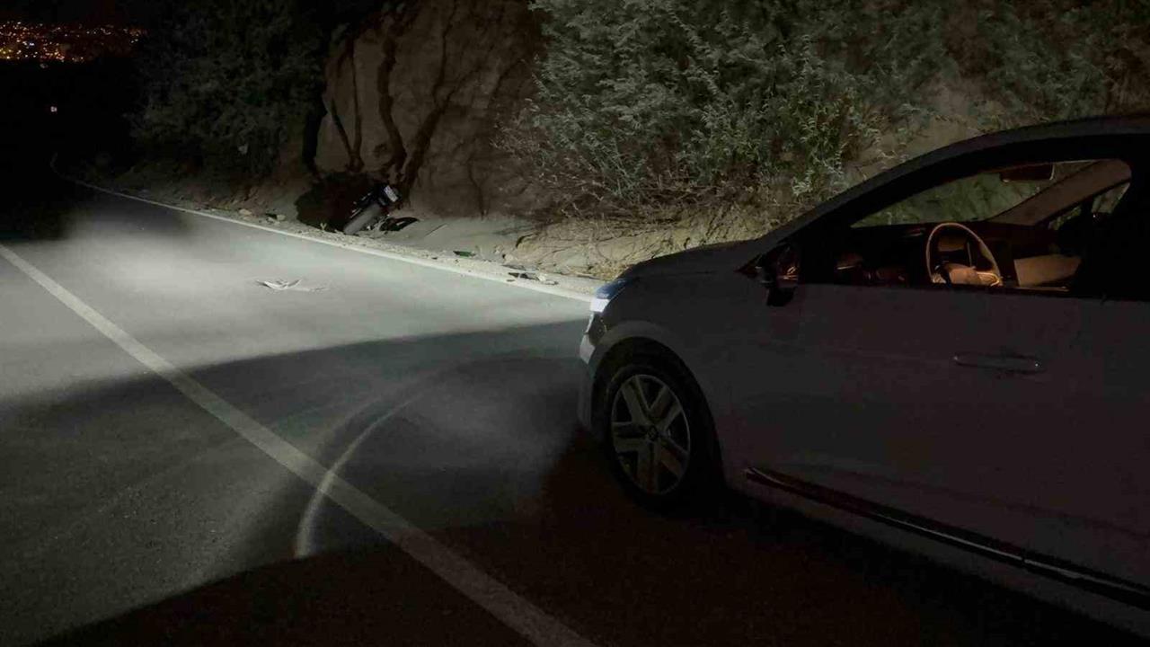 Kayseri'de Motosiklet Kazası: Arkadan Çarpma Sonucu 1 Yaralı