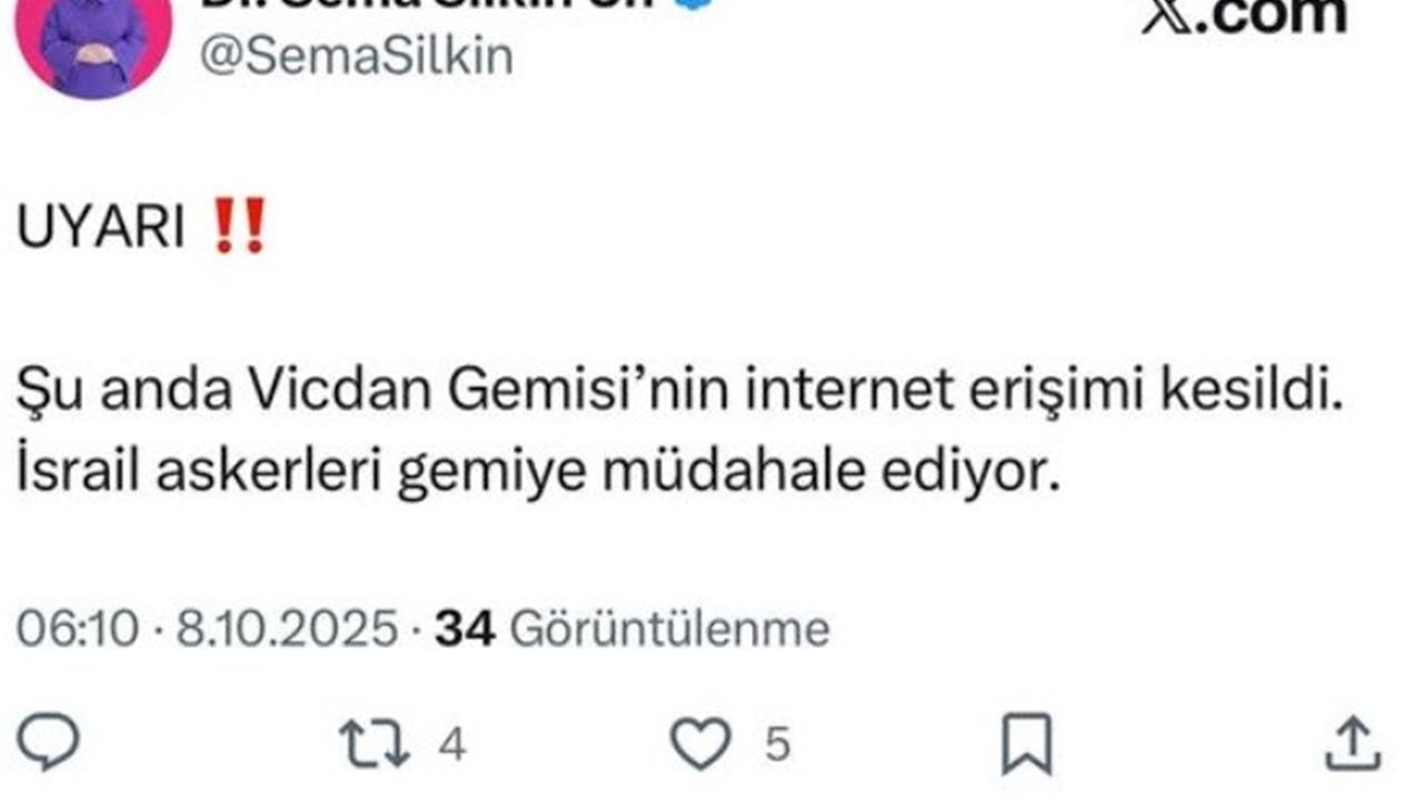 İsrail Askerleri 'Vicdan' Gemisine Müdahale Etti: Milletvekili Ün Açıklama Yaptı