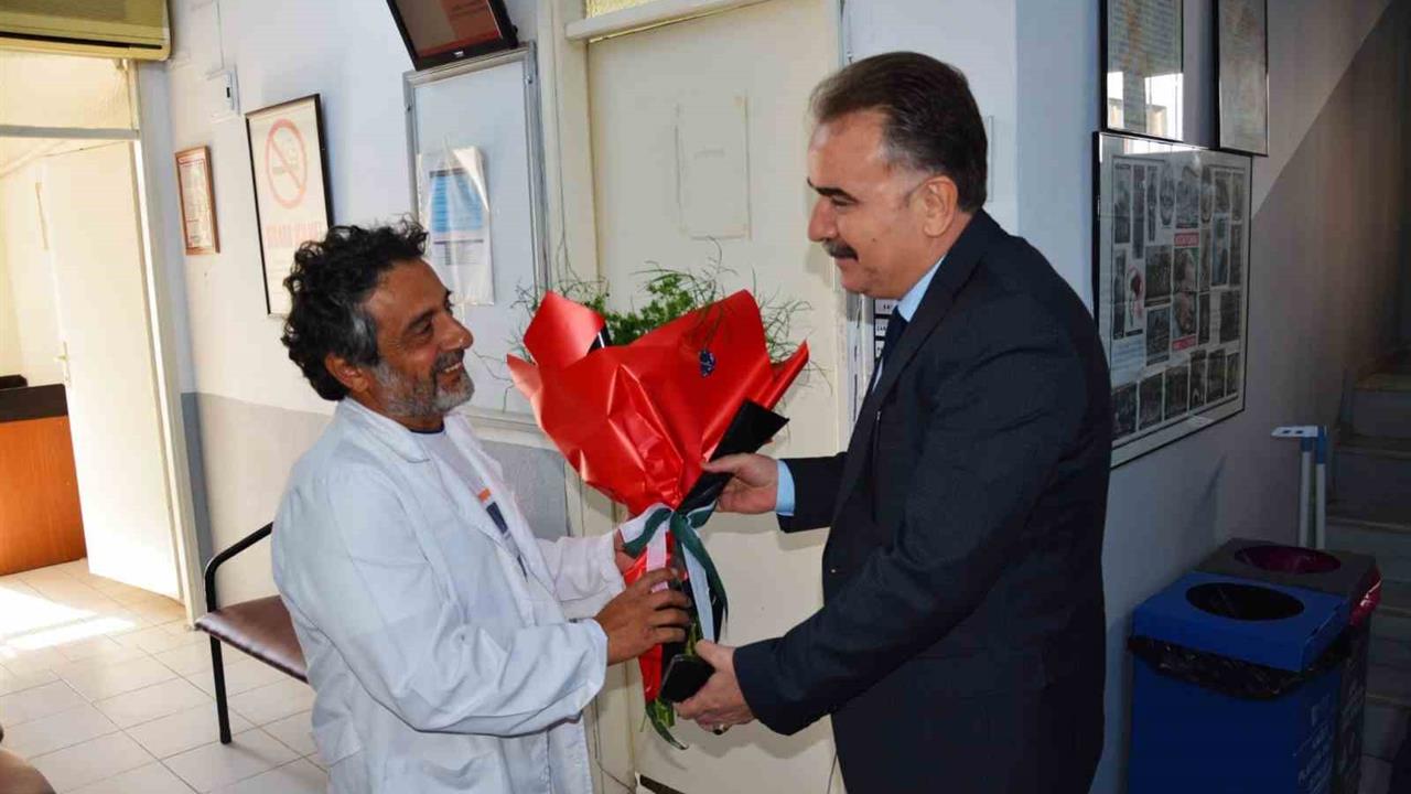 Balıkesir'de Kaymakam'dan Dr. Ergün Akpınar'a Ziyaret