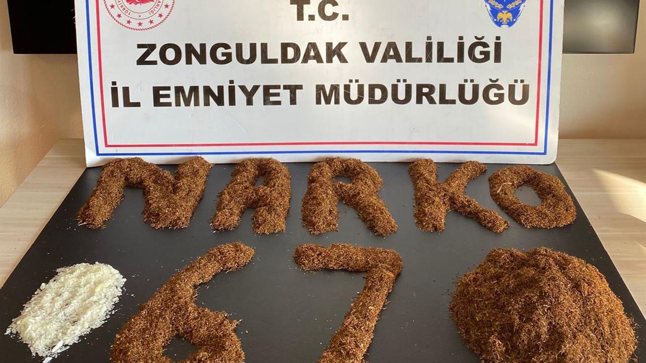 Zonguldak'ta Uyuşturucu Operasyonu: 2 Tutuklama