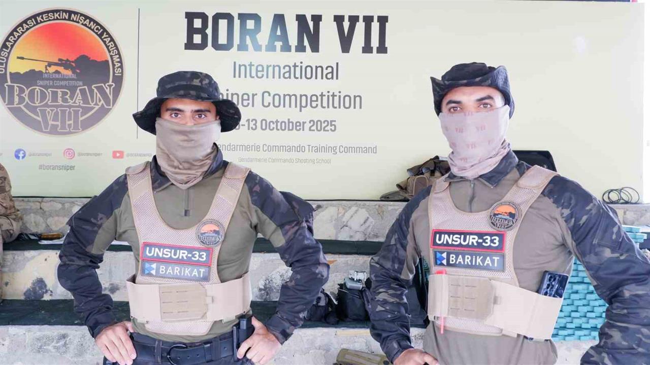 İzmir'de Uluslararası BORAN 7 Keskin Nişancı Yarışması Başladı